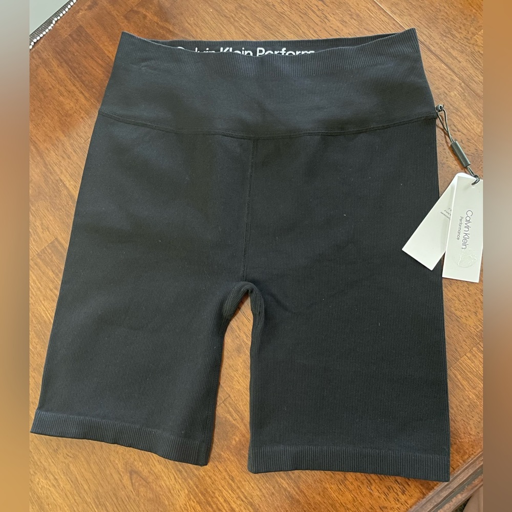 Calvin Klein Performance Ribbed Bike Shorts
